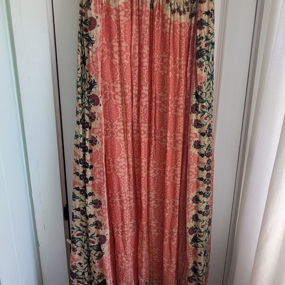 Anthropologie Banuni By Jyoti Botanique Pink Maxi Dress 10 - Picture 10 of 11